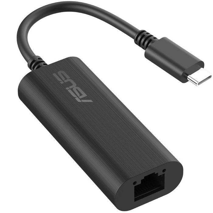 Asus USB-C2500 V2 Adaptador Ethernet USB-C a RJ45 2.5Gbps Negro Asus USB-C2500 V2 Adaptador Ethernet USB-C a RJ45 2.5Gbps Negro